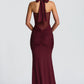 Vixen Maxi Dress - Cherry Lacquer
