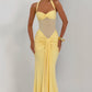 Vixen Maxi Dress - Lemon