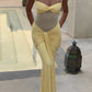Vixen Maxi Dress - Lemon
