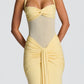 Vixen Maxi Dress - Lemon