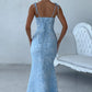 Whitney Maxi Dress - Blue