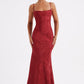 Whitney Maxi Dress - Red