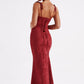 Whitney Maxi Dress - Red