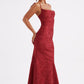 Whitney Maxi Dress - Red