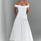 Wilhelmina Midaxi Dress - Ivory