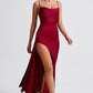 Winona Maxi Dress - Burgundy