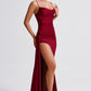 Winona Maxi Dress - Burgundy