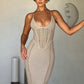 Xanthe Maxi Dress - Beige