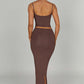 Yazmin Maxi Skirt - Chocolate