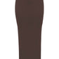 Yazmin Maxi Skirt - Chocolate