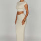 Yazmin Maxi Skirt - Cream