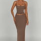 Yazmin Maxi Skirt - Mocha