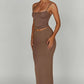 Yazmin Maxi Skirt - Mocha