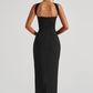 Yulia Maxi Dress - Black