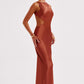 Yves Maxi Dress - Rust