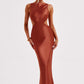 Yves Maxi Dress - Rust