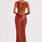 Yves Maxi Dress - Rust
