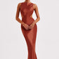 Yves Maxi Dress - Rust