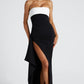 Zafira Maxi Dress - Black/White