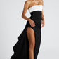 Zafira Maxi Dress - Black/White