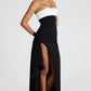Zafira Maxi Dress - Black/White