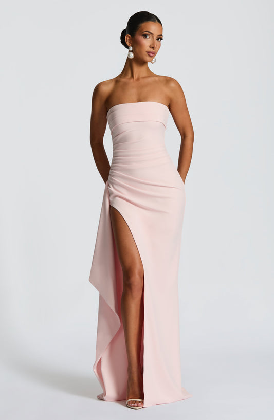 Zafira Maxi Dress - Blush