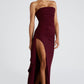Zafira Maxi Dress - Cherry Lacquer