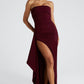 Zafira Maxi Dress - Cherry Lacquer