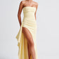 Zafira Maxi Dress - Lemon