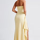 Zafira Maxi Dress - Lemon