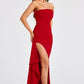 Zafira Maxi Dress - Red
