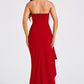Zafira Maxi Dress - Red