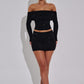 Tani Mini Skirt - Black