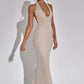 Zayde Maxi Dress - Nude
