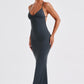 Zelda Maxi Dress - Charcoal