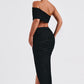 Zina Midi Skirt - Black