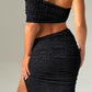 Zina Midi Skirt - Black