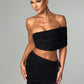 Zina Midi Skirt - Black