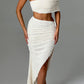 Zina Midi Skirt - Ivory