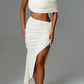 Zina Midi Skirt - Ivory