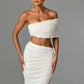 Zina Midi Skirt - Ivory